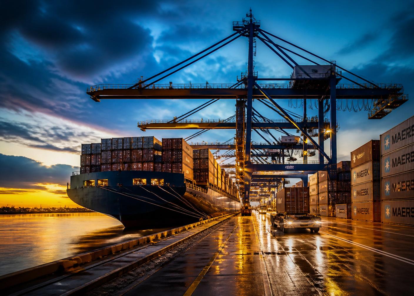 International logistics and shipping operations