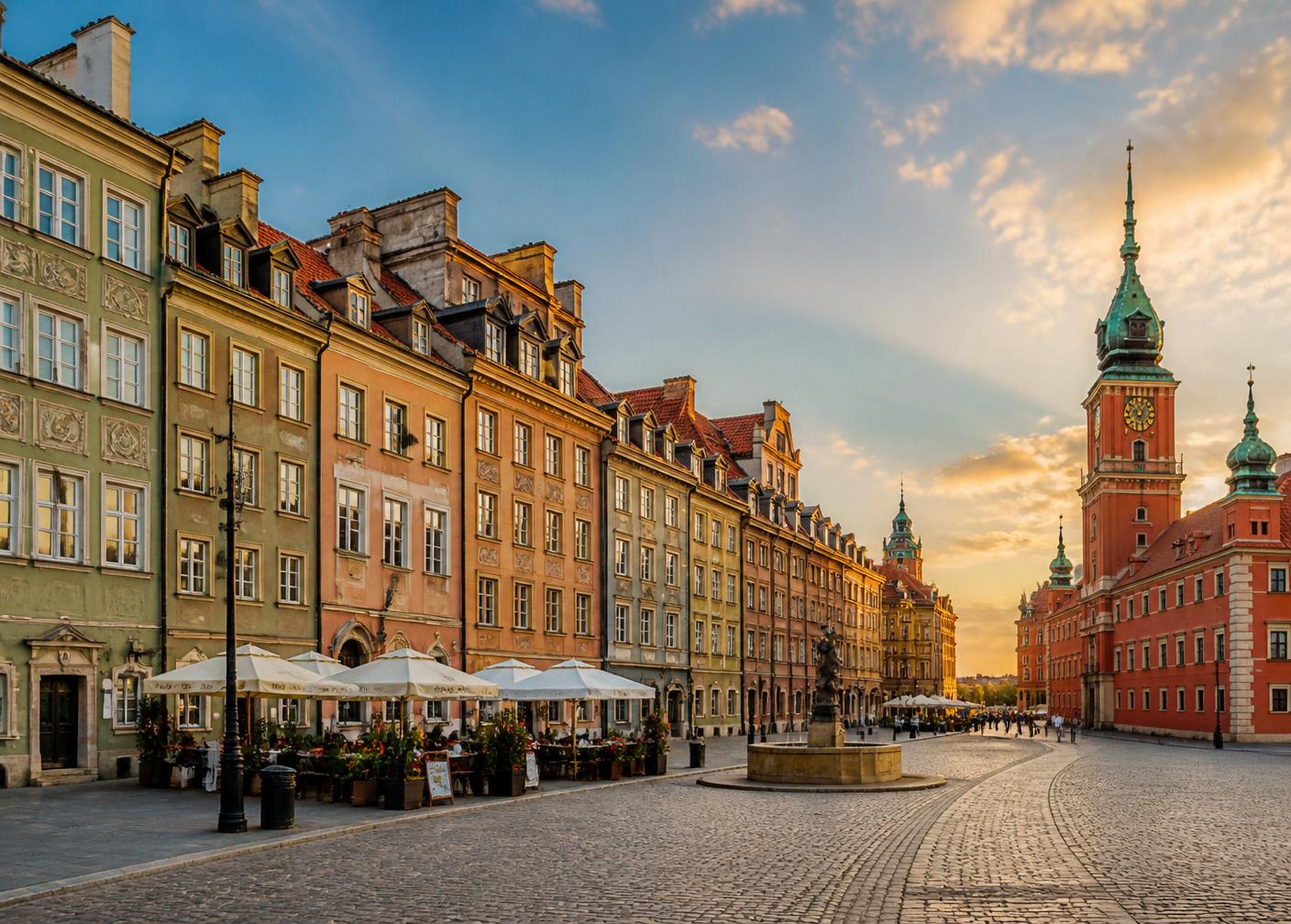 Warsaw Old Town heritage architecture